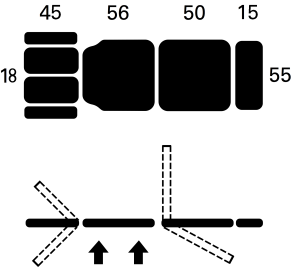 503M- Encombrement